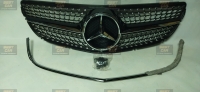 Решётка Mercedes E-class Coupe c207 13-16 Daimond Black - BestCarTuning